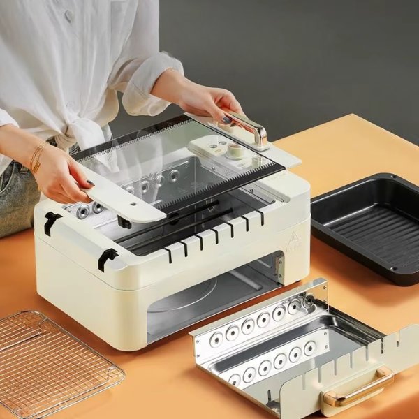 Grill Elétrico Multifuncional - (ÚLTIMO DIA DE PROMOÇÃO)