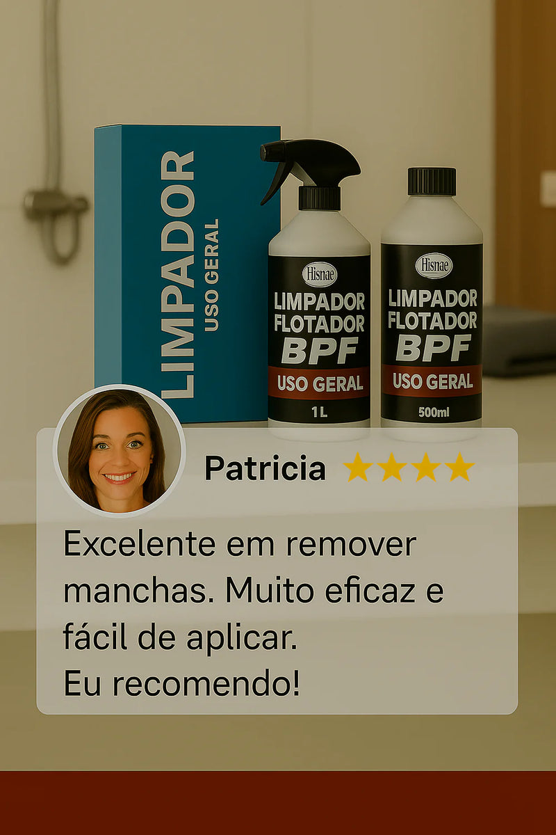 Flotador BPF™ – O Multiuso Poderoso Que Derrete Qualquer Sujeira e Gordura em Segundos!